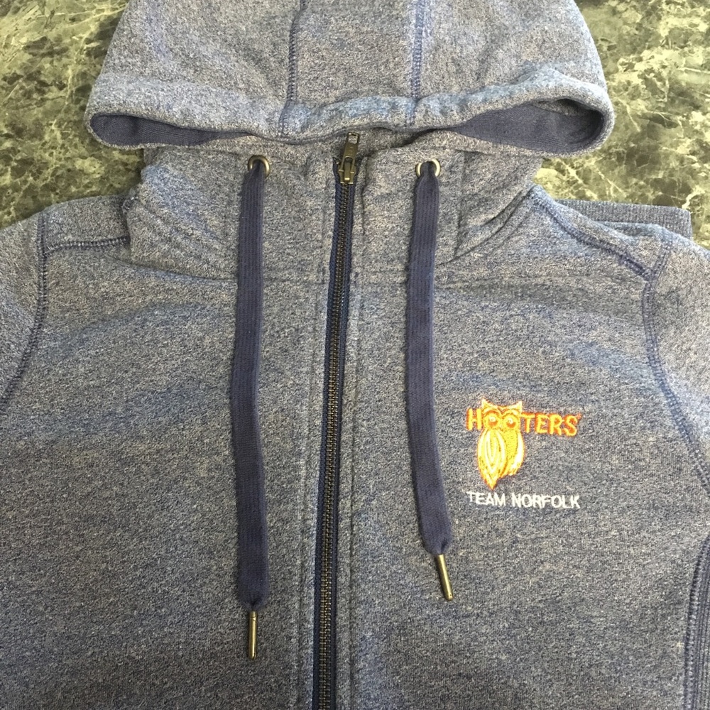 Official Hooters Zip Up Hoodie